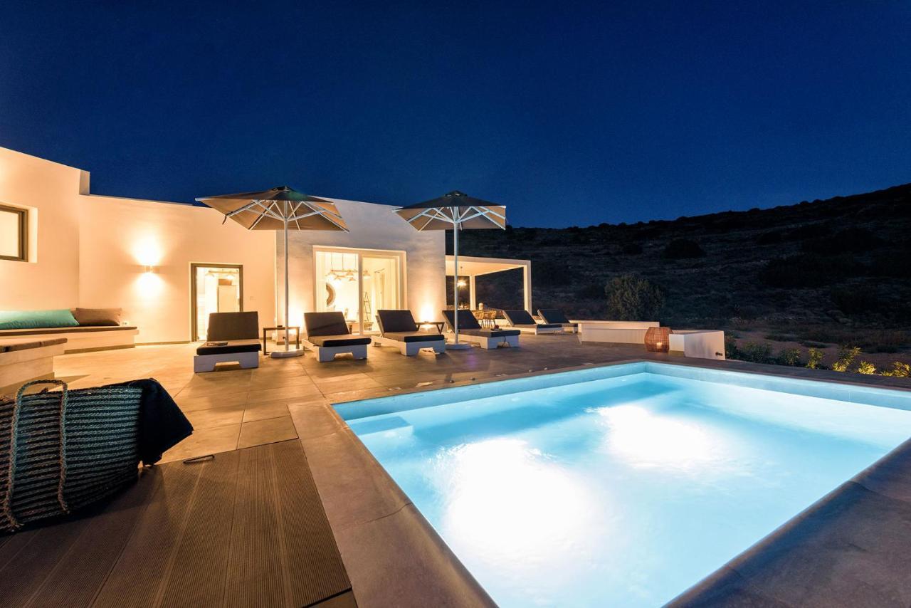 Paros Villa Blue Senses Alikí エクステリア 写真