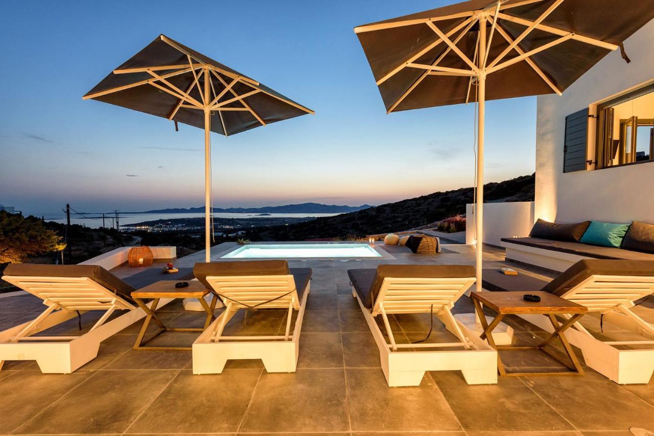 Paros Villa Blue Senses Alikí エクステリア 写真