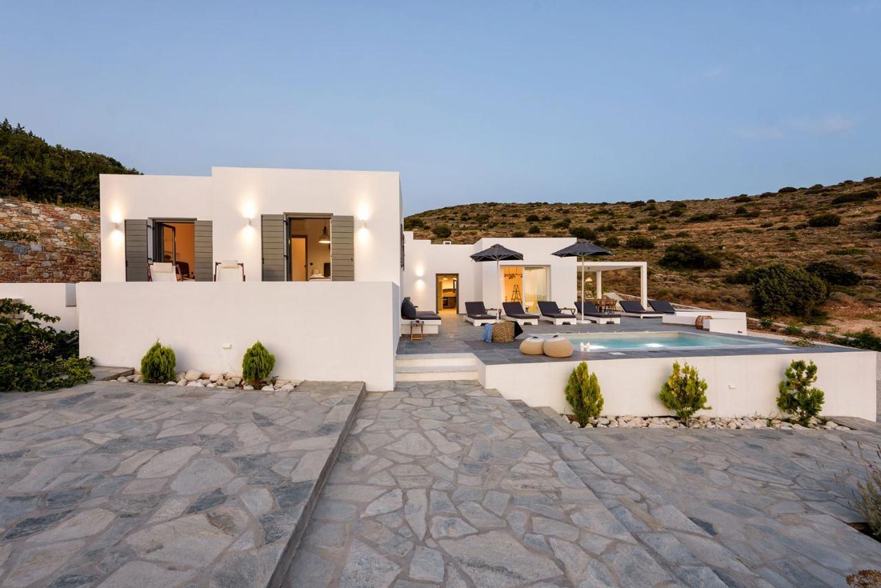 Paros Villa Blue Senses Alikí エクステリア 写真